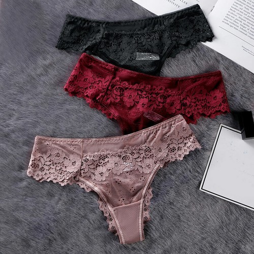 Womens sexy high-waist lace panties lingerie hollow underwear Intimates Briefs - Picture 3 of 23