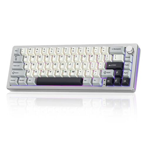YUNZII AL66 Knob CNC Aluminum Wireless Mechanical Keyboard - Picture 23 of 31