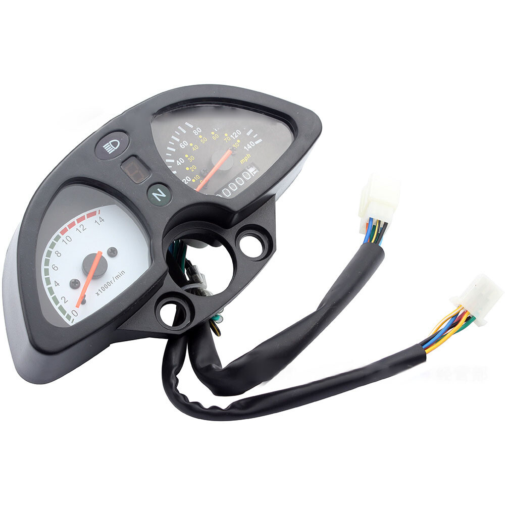 Motorcycle Speedometer Tachometer Digital LED Odometer for Yamaha