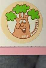 Vintage Trend Scratch N Sniff Sticker Tree Tree-mendous Matte No TM