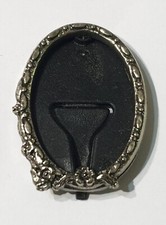 Metallfiguren Soldatini Kinder Cornice Ovale anni 80 con scritta  Ferrero