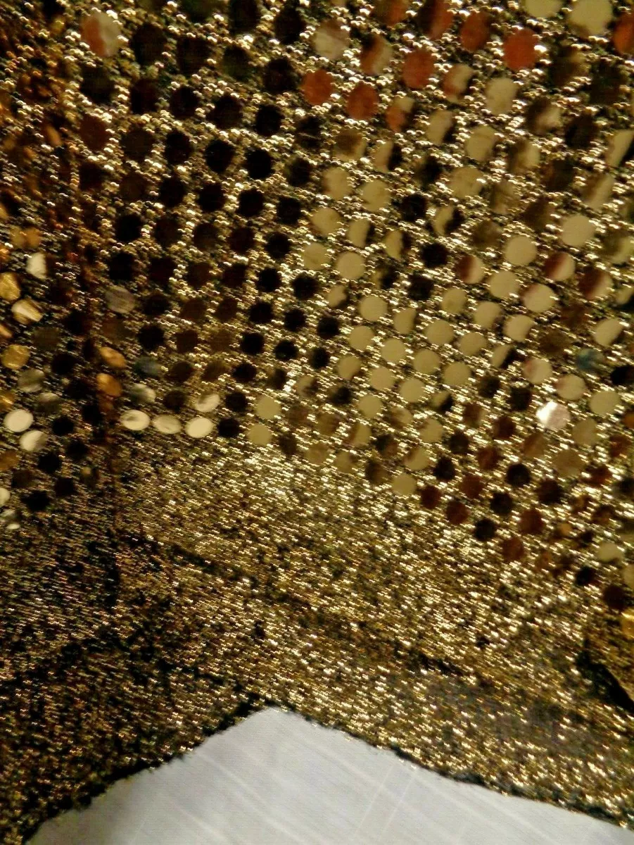 Faux sequin 2024 knit fabric