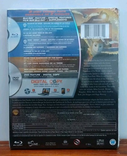 Legend of the Guardians The Owls of Ga'Hoole (Blu-ray + 3D, 2010, 2-Disc Set) - Picture 2 of 7