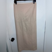 David  s Bridal Nude Shapewear Skirt Slip with back Slit Size M Style 7218 1598