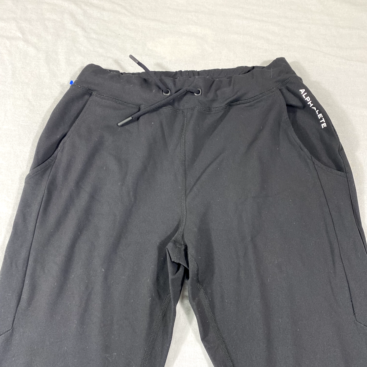 Alphalete Pro Elite Joggers Mens Medium Black Running Gym