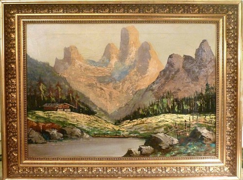 ALBIN SPERLICH! SCENERY FROM THE ALPS