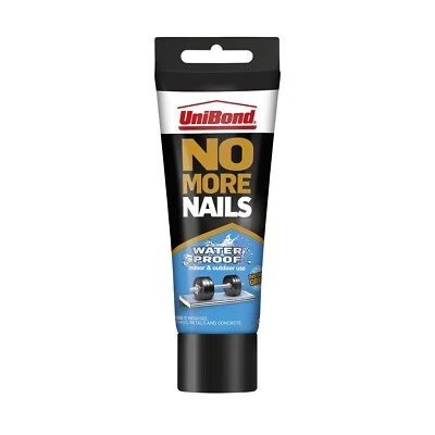 UniBond No More Nails Waterproof Tube 340g Indoor & Outdoor Use Free Shipping