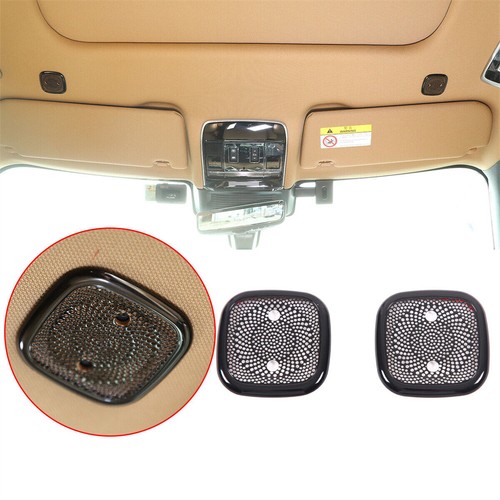 2×Steel Black Top Roof Speaker Net Cover For LR Range Rover Sport /Vogue 2023-24 - Bild 8 von 15