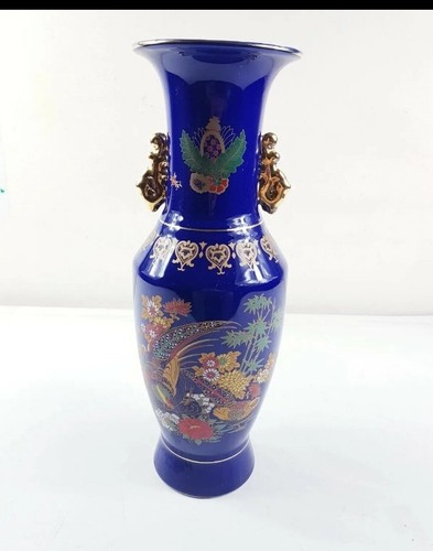 19thc ROSE MEDALLION FAMILLE ROSE CHINES IMPERIAL CANTON DRAGONWARE VASE - Picture 2 of 12