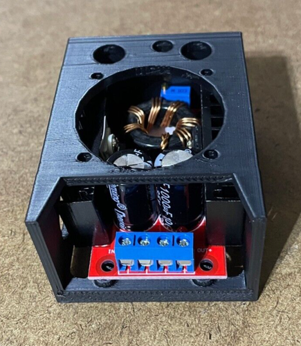 3D Printed Box for 150W DC-DC 10-32V 6A Adjustable Step Up Boost Power Supply - Picture 11 of 20