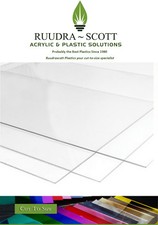 Clear Acrylic Perspex Sheet Custom Cut To Size Panels Plastic Panel