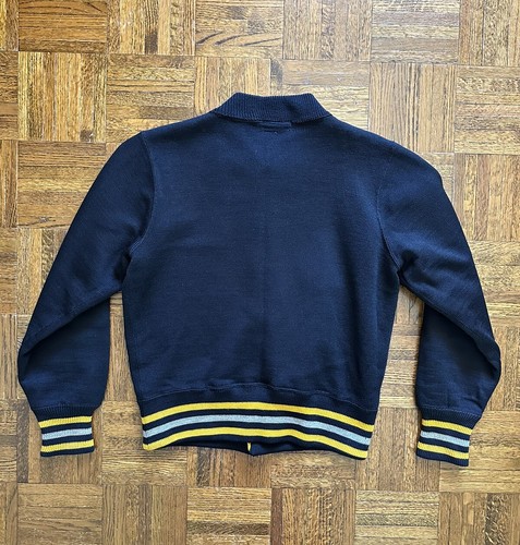 1943 West Point Cadet Cárdigan de Lana Negro Suéter Ejército Fuerza Aérea Años 40 Segunda Guerra Mundial De Colección - Imagen 5 de 22