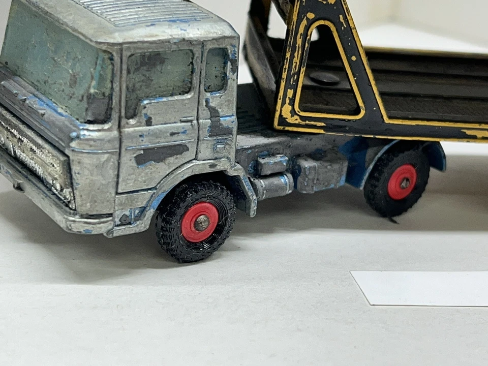 MATCHBOX King Size No. K-11 DAF Car Transporter 1969 Lesney (solo neumáticos) Foto 4 de 4