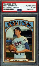 Bert Blyleven Cards, Rookie Cards and Autographed Memorabilia Guide 41