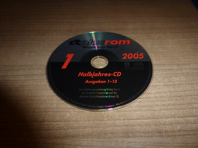 c't plus rom. 1. Halbjahres-CD 2005