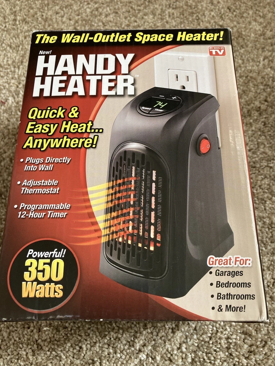Handy Heater Wall Outlet Space Heater 350 watts NIB | eBay