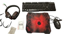 Hornet RX250 Gaming Keyboard, Mouse and Pad, Gaming Headset, Bundle, PC Xbox PS4