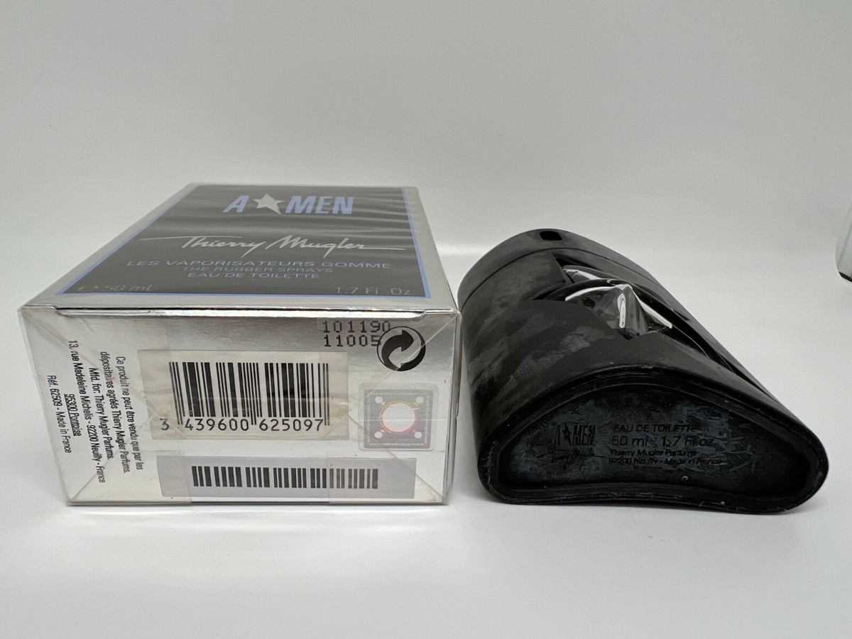A* MEN Thierry Mugler 1.7 oz / 50 ML Eau De Toilette The Rubber