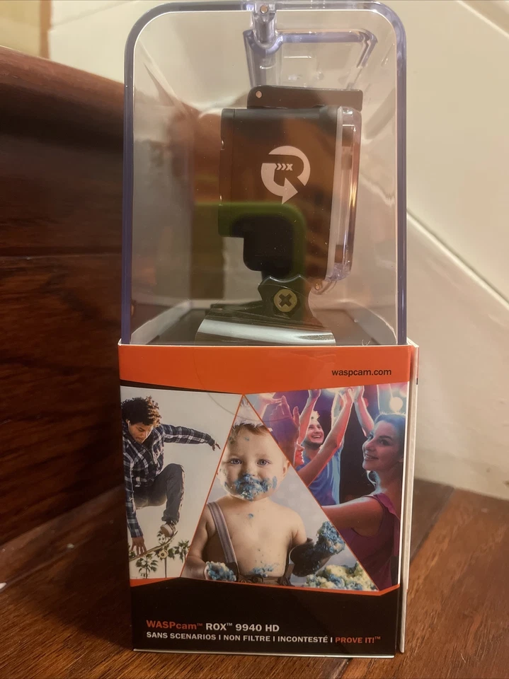 Cámara de acción Cobra WASPcam ROX 9940 HD 1080p 60 FPS FHD resistente al agua WiFi Foto 2 de 4