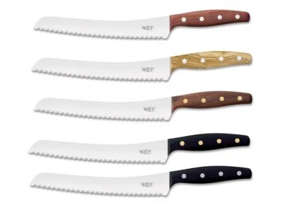 Windmühlenmesser KB2 Brotmesser 23cm Pflaume Olive Walnuss POM Robert Herder - Bild 1 von 2