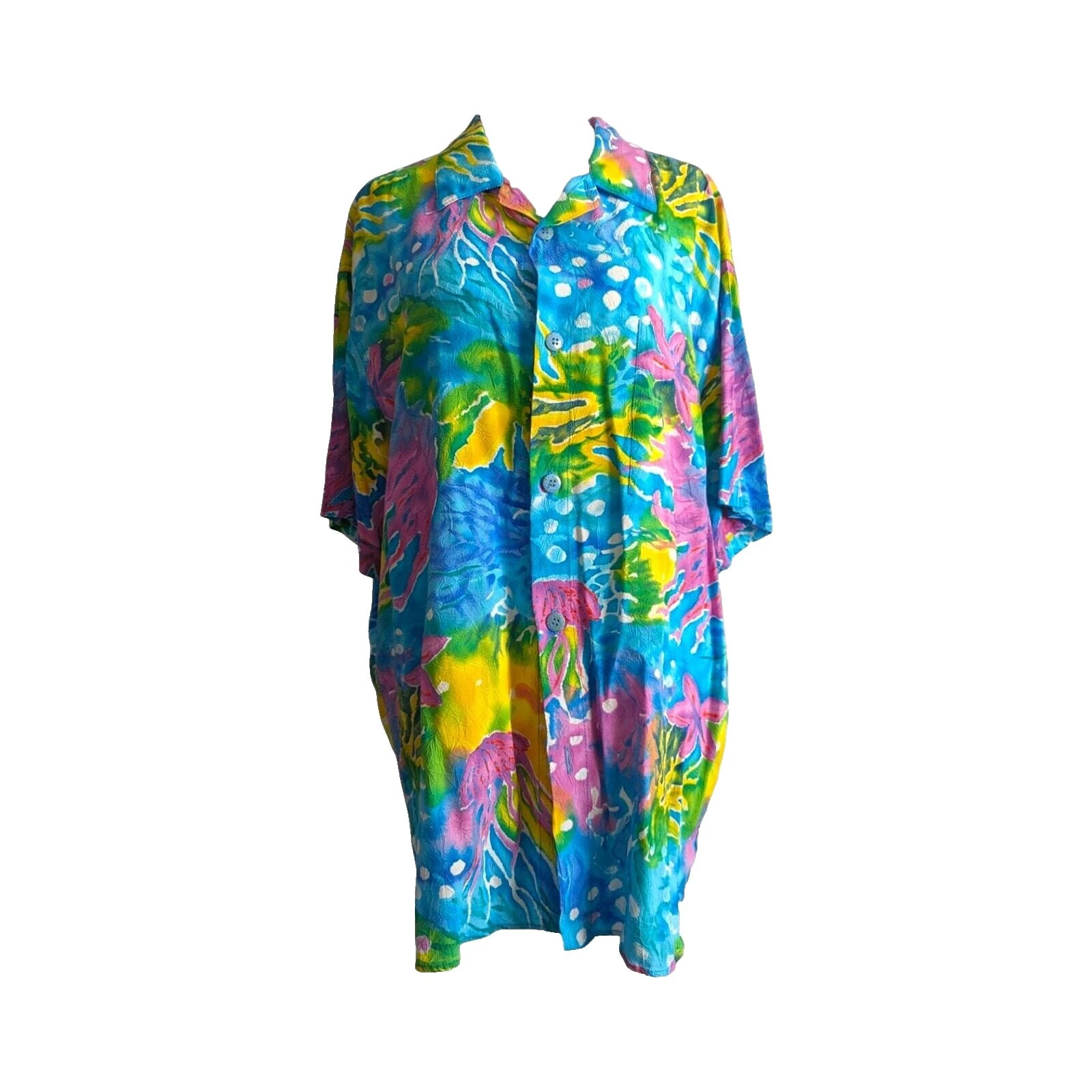 Jams World Regular Size Hawaiian Vintage Casual Shirts for Men