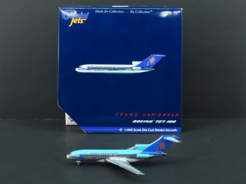 1:400 Gemini Jets GJTCA046 Die-Cast Trans Caribbean Air Boeing 727-100 Airliner