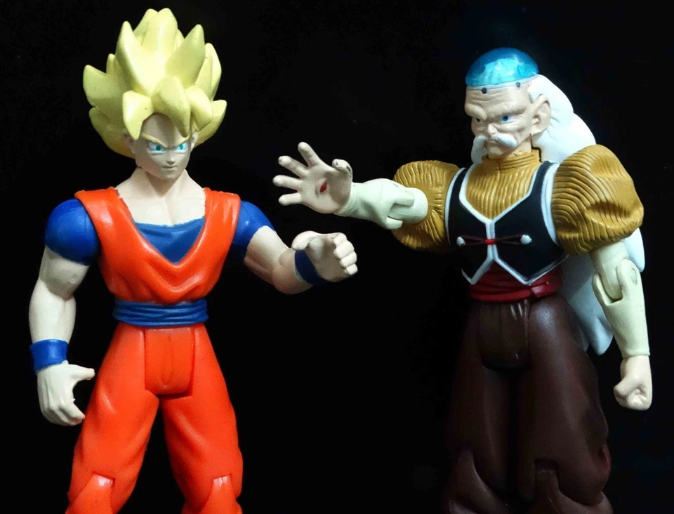 LOTE DE 2 FIGURAS DE ACCIÓN IRWIN Toys DragonBall Z DBZ Android 20 SS GOKU #KF4 Foto 4 de 4