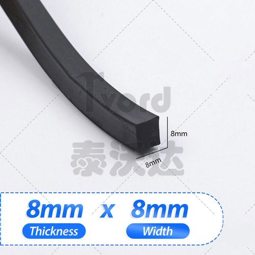 Solid Nitrile NBR Rubber Strip - Width 3mm to 70mm Thicknesses 3mm 4mm~30mm - Picture 14 of 46