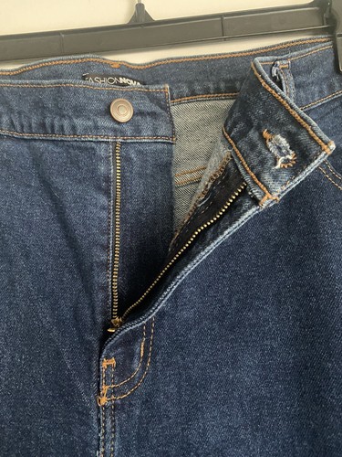 Pantalones de mezclilla oscuros para mujer Nova Jeans 3X - Imagen 4 de 8