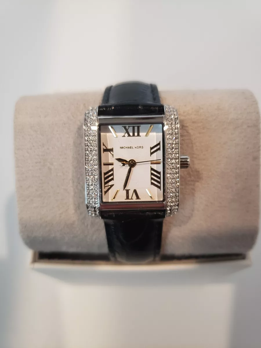 Michael kors women's leather watch deals