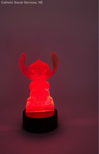 Unbranded Creative Visualization 3D Lamp Stitch Night Light - Picture 11 of 11