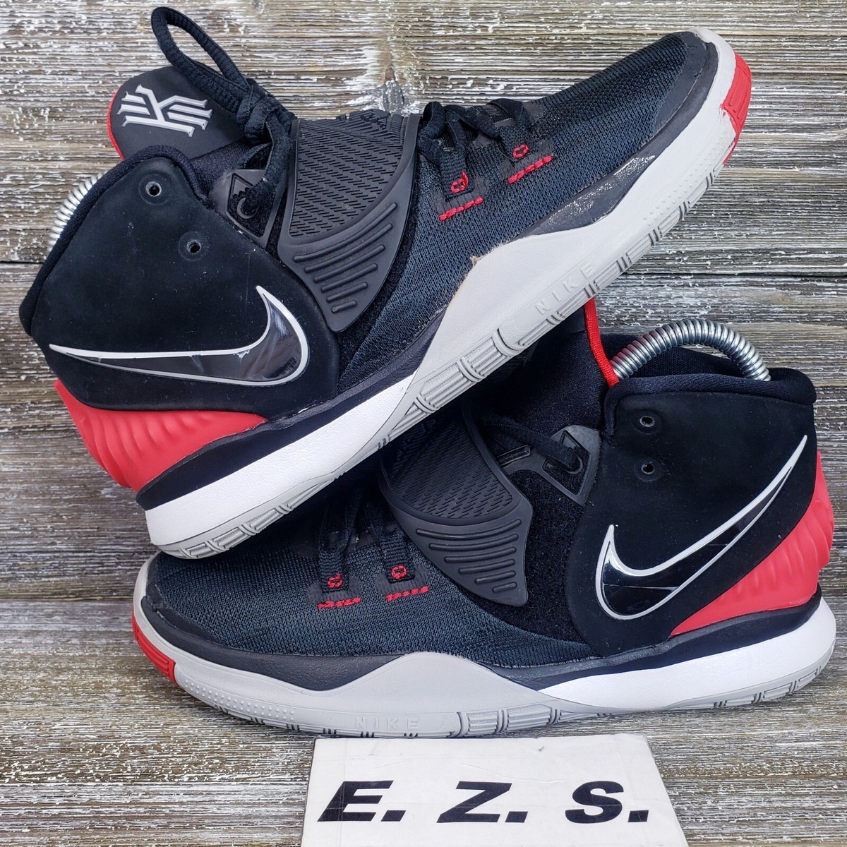 Kyrie 6 “bred” Size 9 ORIGINAL Nike Kyrie 6 Bred?SOLD? Price: 6500 Uk size: 11  main image 3
