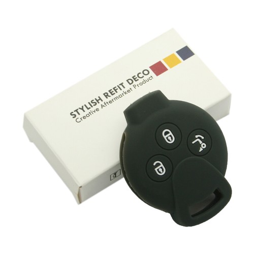 Funda Silicona Apta para MERCEDES BENZ SMART Fortwo Mando a Distancia Llavero 3 Botones - Imagen 39 de 60