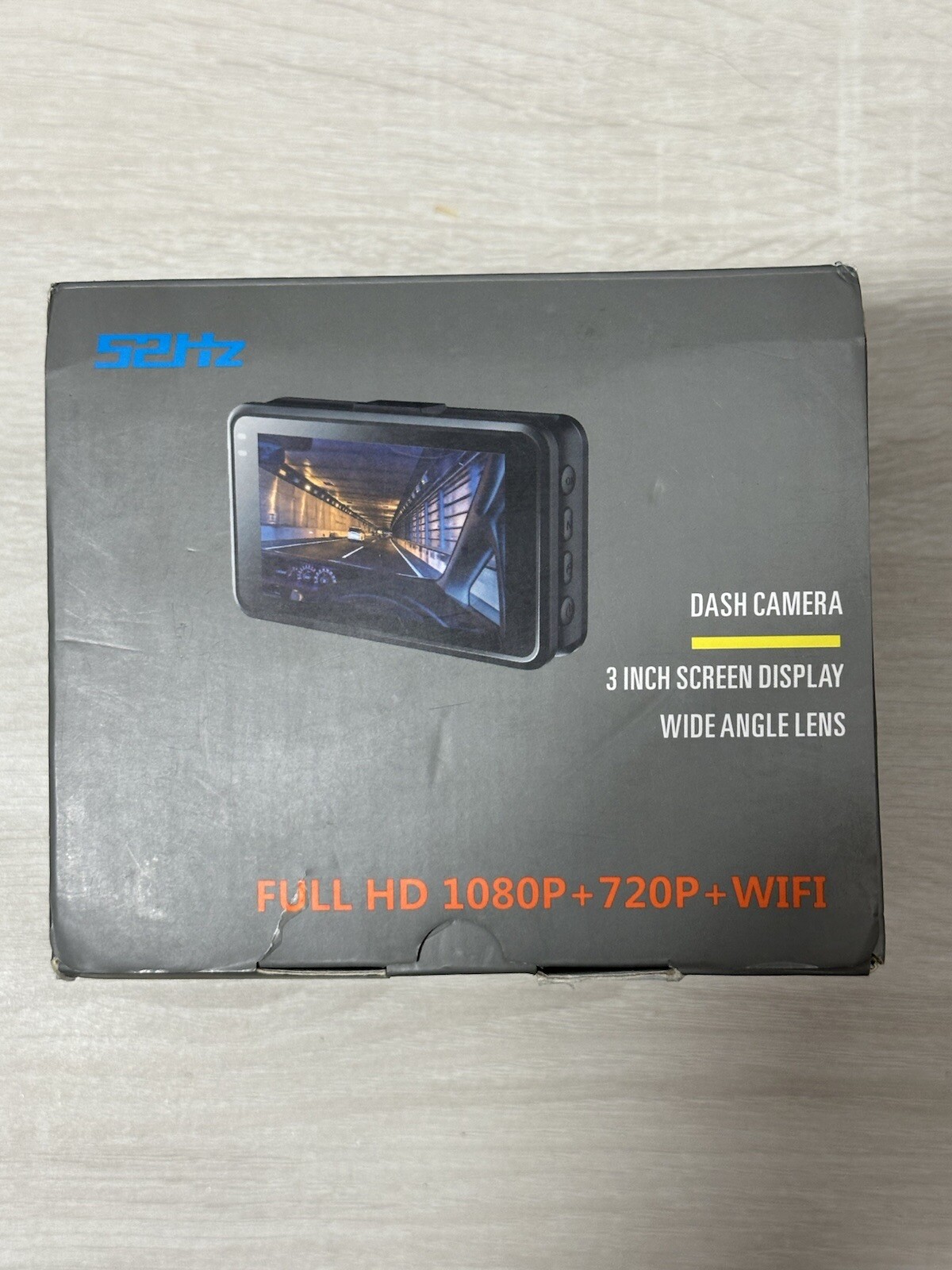 Dash Cam Front and Rear with 3-inch Display WiFi Dual 1080P 720P Recording-image