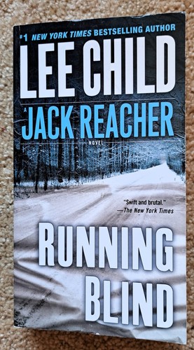 Running Blind By Lee Child – Jack Reacher Thriller – Mass Market Paperback – Acceptable Condition-894698