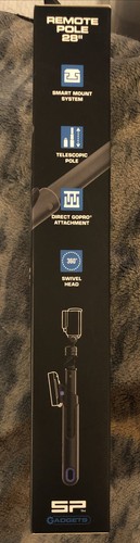 Nuevo poste remoto 28"" para Go-Pro Hero o sistema de montaje inteligente similar, cabezal giratorio - Imagen 10 de 12