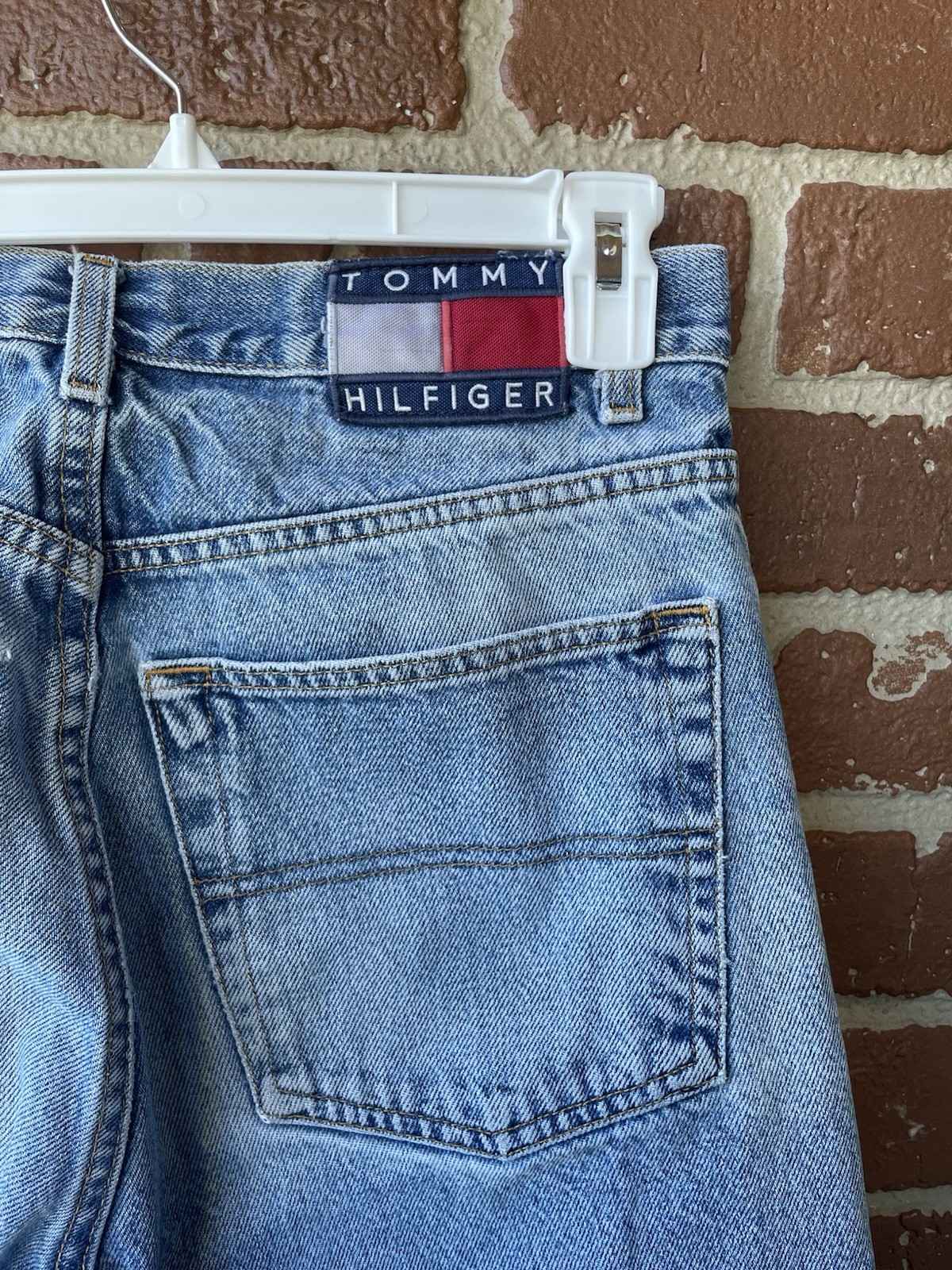 &rsquo;s 32x32 With Logo Patch Distress Baggy