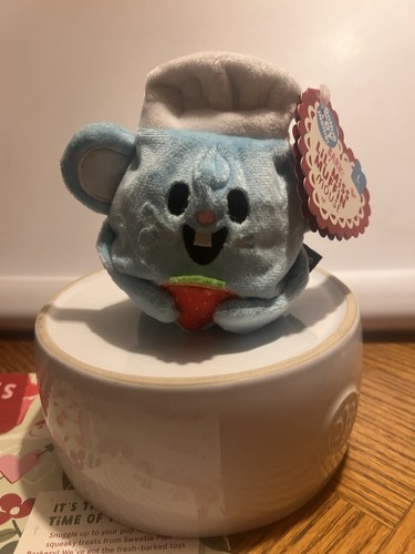 Rare Bark Dog Toy Sweetie Pie Squeaker Lil Miss Muffin Mouse Bonus Toy Inside L - Picture 9 of 14