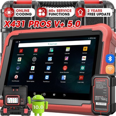 LAUNCH X431 PROS V+ PRO 5 padProfi OBD2 Diagnosegerät ALLE SYSTEM ECU Codierung
