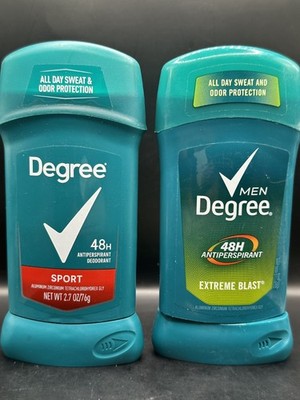 2NEW! Degree Men Dry Protection Antiperspirant Sport, 48-Hour Protection, 2.7 oz