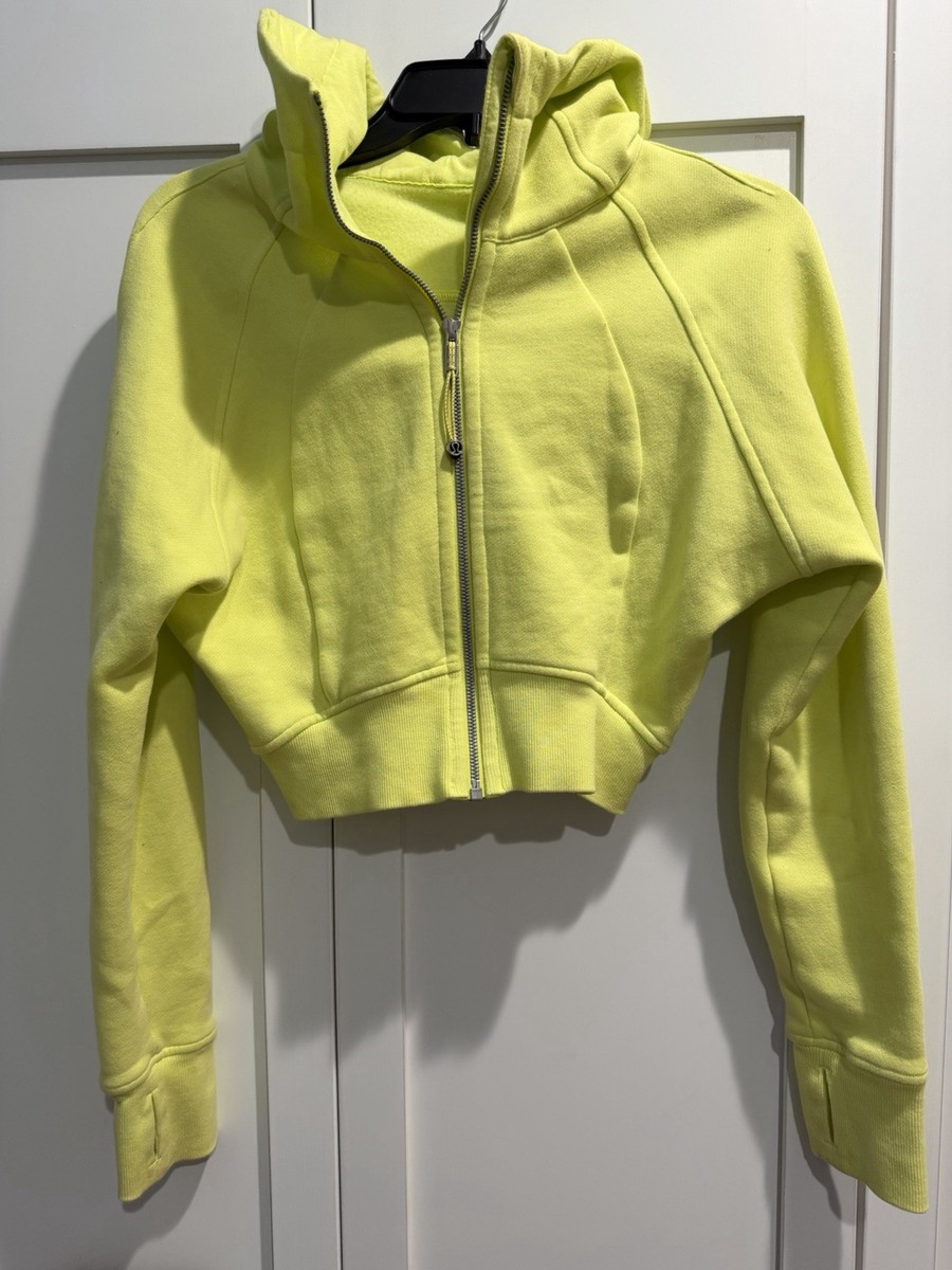 lululemon scuba full-zip cropped hoodie XS/S | eBay