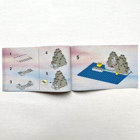 LEGO 6254 Rocky Reef - ONLY Instructions Manual - Vintage Classic Pirates I 1995