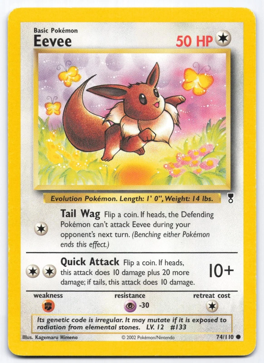 Eevee 74/110 Legendary Collection for sale | eBay