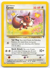 Eevee 74/110 Legendary Collection Common Pokemon Card Kagemaru Himeno LP PO35 on eBay