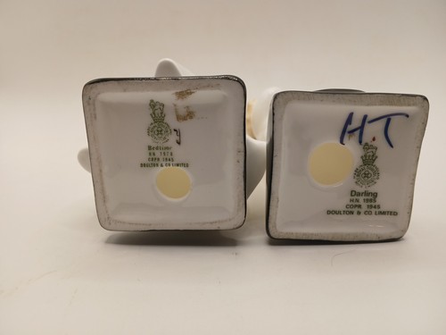 Royal Doulton "Bedtime" 1978 Junge und "Darling" 1985 Mädchen Figuren England - Bild 5 von 6