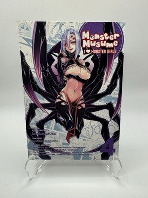 Monster Musume: I Heart Monster Girls Volume 4 Manga No Postcards