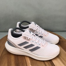 Adidas Cloudfoam Running Shoes Womens Size 7.5 Pink Gray Athletic Sneakers