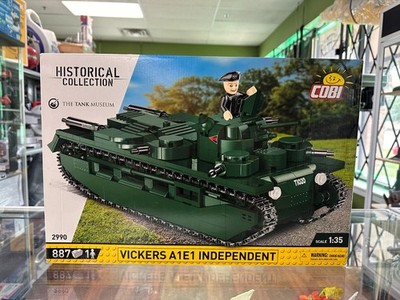 COBI HISTORICAL COLLECTION VICKERS A1E1 INDEPENDENT 1:35 *887 PCS.* -NEW-