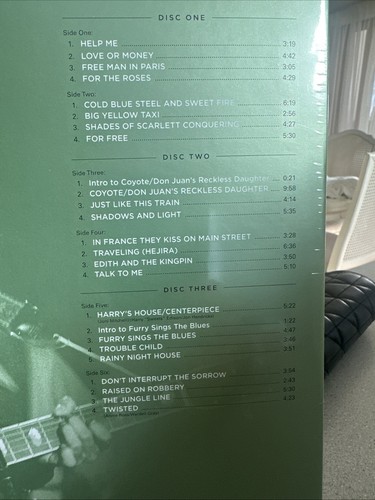 Joni Mitchell And The La Express 1976 Us Tour Limited Edition 3LP Vinyl Set New - Picture 3 of 3
