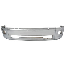 Chrome Front Bumper Face Bar Fit For Dodge Ram 1500 2009-2012 W Fog Light Holes
